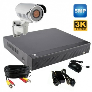 5Mp Single Varifocal Bullet Security Camera Kit